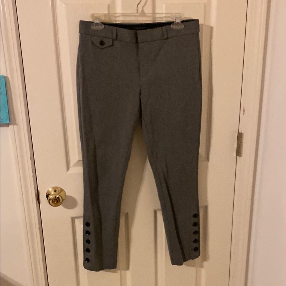 Banana Republic Gray Dress Pants Modern Fit